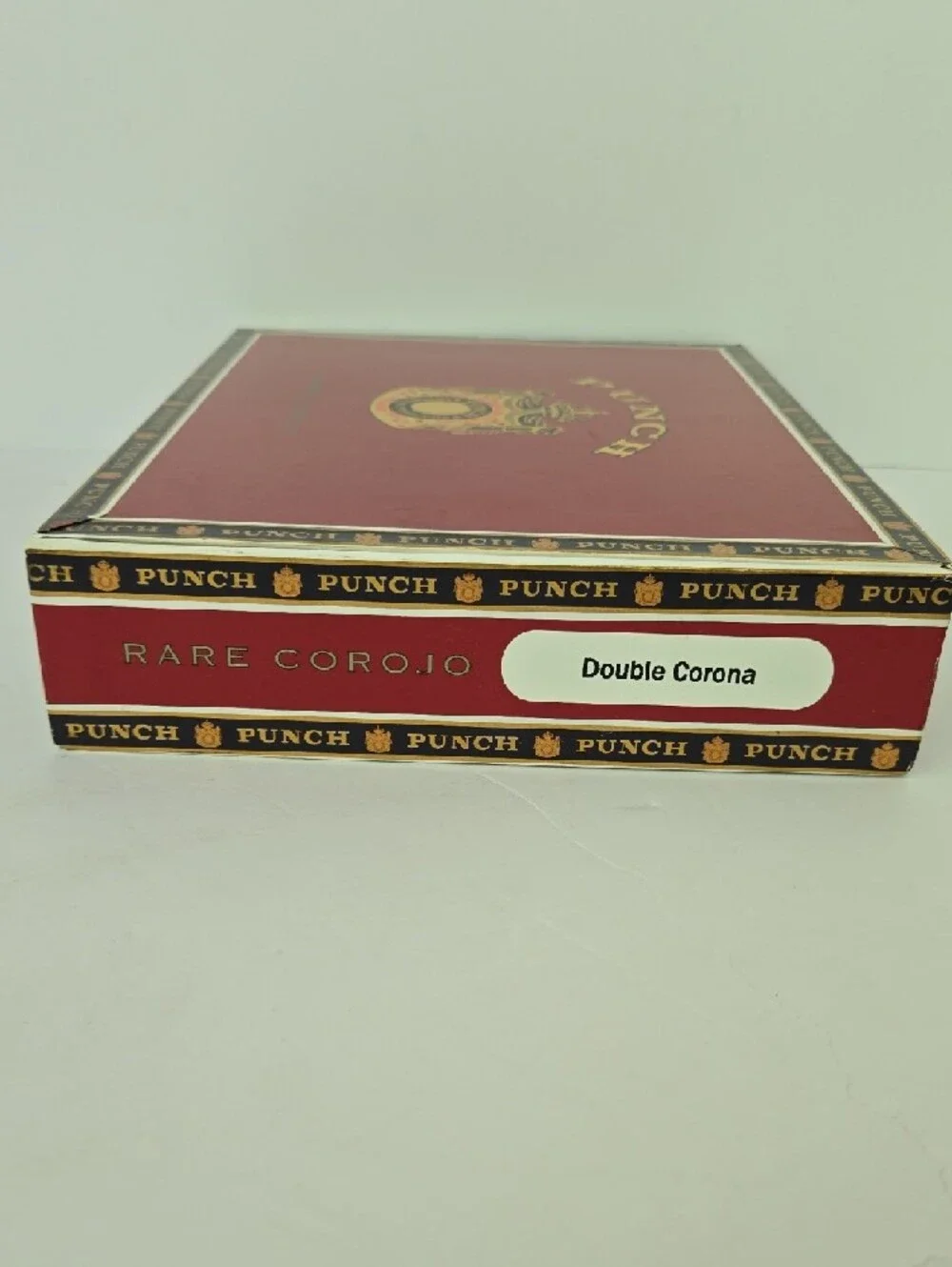 Vintage Punch Rare Corojo Red Empty Cigar Craft Box